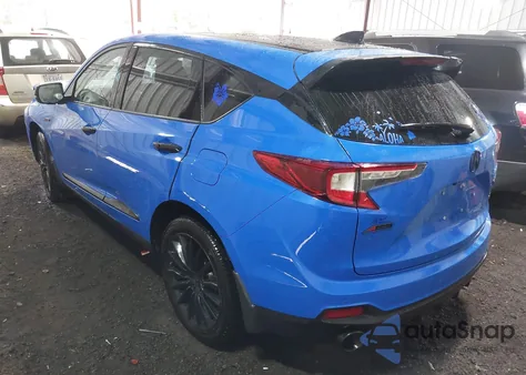 2022 Acura Rdx A-Spec Advance Package/Pmc Edition z USA, uszkodzony, nr VIN 5J8TC2H80NY000102